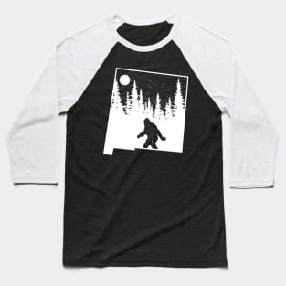 New Mexico Bigfoot Baseball T-Shirt